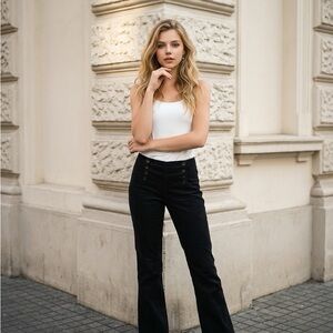 Juicy Couture Black Flare Jeans